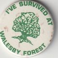 Scout Metal Pin Badge - I Survived at Walesby F...