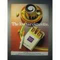 1979 Silk Cut Ventilated Filter Cigarette Ad - Low Tar
