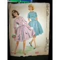 Vintage McCall's #5905 Subteen Shirtwaist Dress...