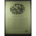 1954 ICI Imperial Chemical Industries Ad - Waste not, want not