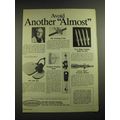 1985 Saunders Archery Ad - Avoid another almost
