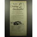 1957 Vibo Farms Advertisement - Victor Borge presents holiday spectacular
