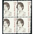 1822, MNH 15¢ Large Misperfed Shift Freaky Erro...