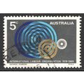 AUSTRALIA 1969: 50th ANNIVERSARY ILO - 5c USED ...