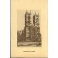 Antique GB Postcard 1913 - Westminster Abbey, L...