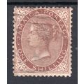 Jamaica 1860 Sg6a 1s purple-brown good- fine us...