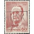 DENMARK, Hans Christian Sonne, red-brown 1967, ...