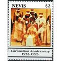 NEVIS 1993 - QEII Coronation 40th Anniversary -...