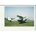 Aviation DE HAVILLAND DRAGON RAPIDE Postcard by...