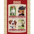SOLOMON ISLANDS 2016 SHEET MNH DOGS CHIENS PERR...