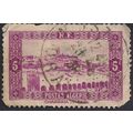 ALGERIA, Ghardaia , violet 1936, 5c