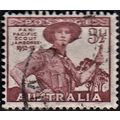 AUSTRALIA, 1952 3.5d Scout Jamboree, SG 254 (Sc...