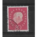 WestGermany.WestBerlin.B180 20pf Pres. Heuss (R...