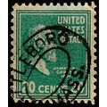 USA 1938 Personalities Garfield 20c Used Stamp.
