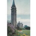 Tulip Gardens And Peace Tower Ottawa Ontario Ca...