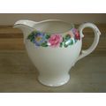 Vintage Royal Cauldon Large Floral Milk Jug