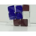 Bag Cube Color Glass Gems Pebbles Stones Flat M...