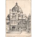 Vintage PC 1954 - Brasenose College, Oxford, Ox...