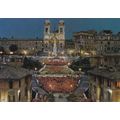 Roma Trinita dei Monti Italy Postcard posted 19...
