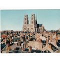 Orleans La Cathedrale France Postcard unused VGC