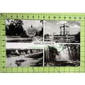 VINCENNES, 4 SCENES, FRANCE, 1955, Postcard