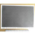 Papier tuile grise pour O gauge - échelle 1:48 ...
