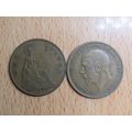 GB 1927 George V Penny Coin