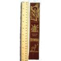 Vintage: red leather bookmark - Woburn Abbey