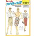 Burda 5380 Sewing Pattern Misses Skirt Size 8 1...