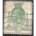 GB stamps 1929 - KGV - SG434 - ½d green - Posta...