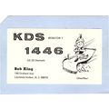 New Jersey Laurence Harbor QSL Card KDS 1446 Bo...