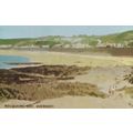 Rocquaine Bay Guernsey Stunning Old Postcard