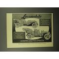 1908 Locomobile 40 Touring Car, 40 Runabout Car...