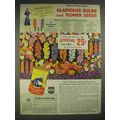 1947 Old Dutch Cleanser Ad - Gladiolus Bulbs, F...