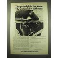 1972 U.S. Air Force Ad - Principle the Same