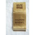 Matchbook Cover Hilton International, Basel - Z...