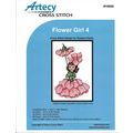 Artecy Counted Cross Stitch Pattern Flower Girl...