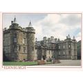 Edinburgh Holyrood House Postcard posted creased