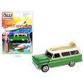 1965 Chevrolet Suburban Green Metallic and Crea...