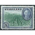Nyasaland 1945 SG154 2/6d Emerald & Blue Mounte...