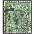 1911 SG321 1/2d Pale Green Wmk Imperial Crown D...