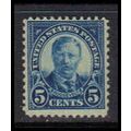557 5c Theodore Roosevelt Almost Very Fine MMH ...