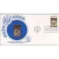 United States 1980 Chalice Coral 23 kt Gold FDC...