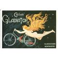 Advertising CYCLES GLADIATOR Postcard (Mayfair ...