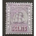 British Guiana 1889 SG198 6c Dull Purple & Mauv...