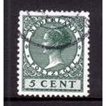 NETHERLANDS 1924 SG 428 5c GREEN FINE USED #7