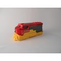 Matchbox Heavy Freighter Locomotive Train (red/...