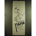 1934 Petrole Hahn Advertisement - in French