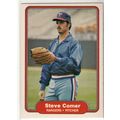 1982 Fleer baseball card 314 Steve Comer– Rangers