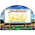 South Dakota State Welcome Sign Artwood Fridge ...